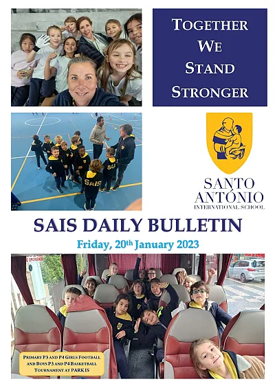 Daily bulletin 20th january 2023