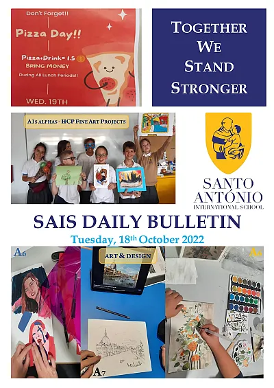 Daily bulletin 18 October tueday SAIS