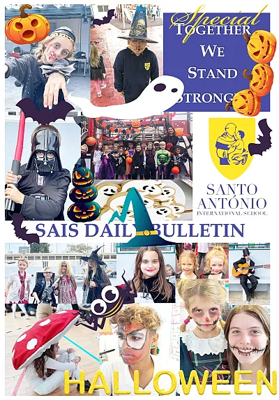 Daily bulletin special halloween tuesday SAIS