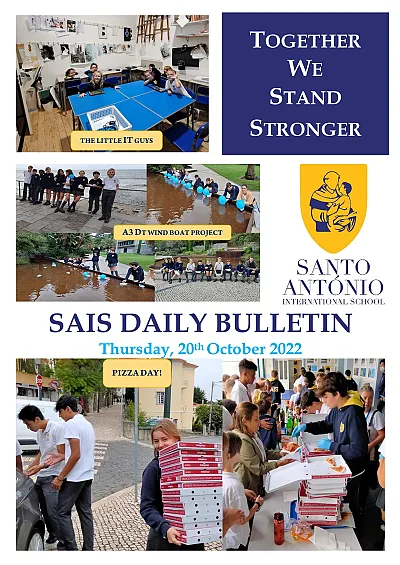 Daily bulletin 20 October Thursday SAIS