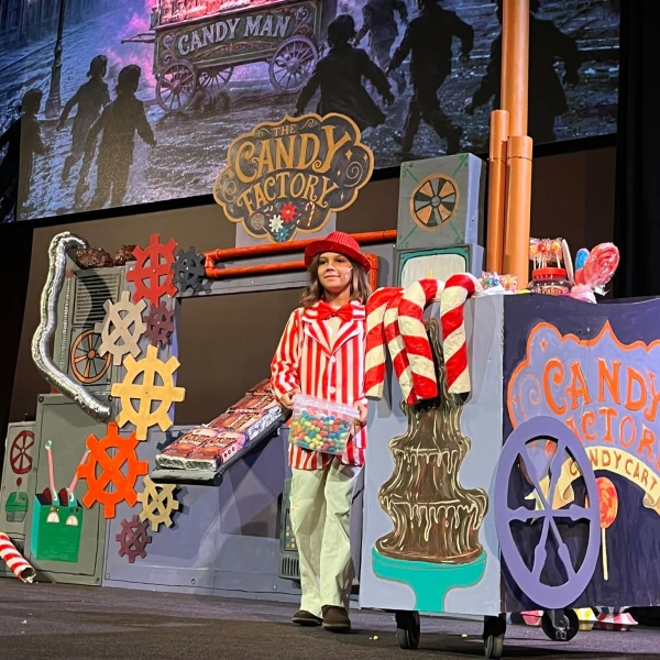 The The Candy Factory, performed by P5, A1 and A2 students, delights the SAIS community at Taguspark Theatre