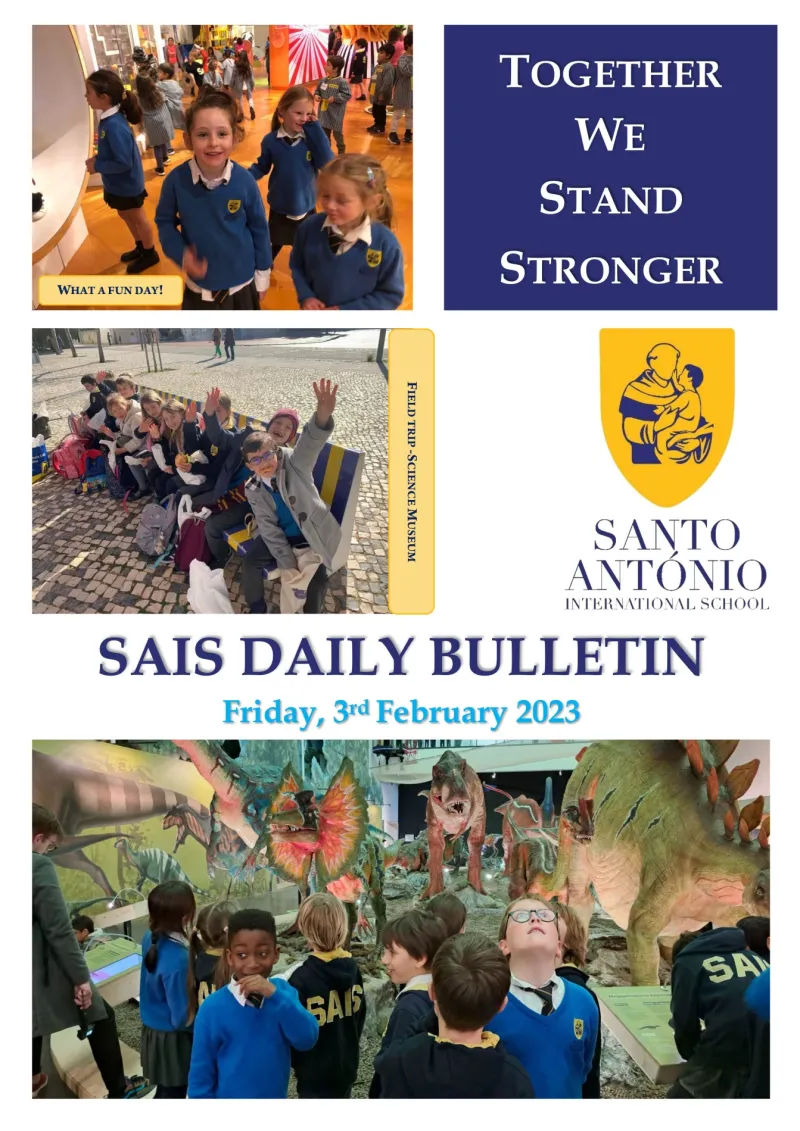 Daily bulletin 3rd february  SAIS