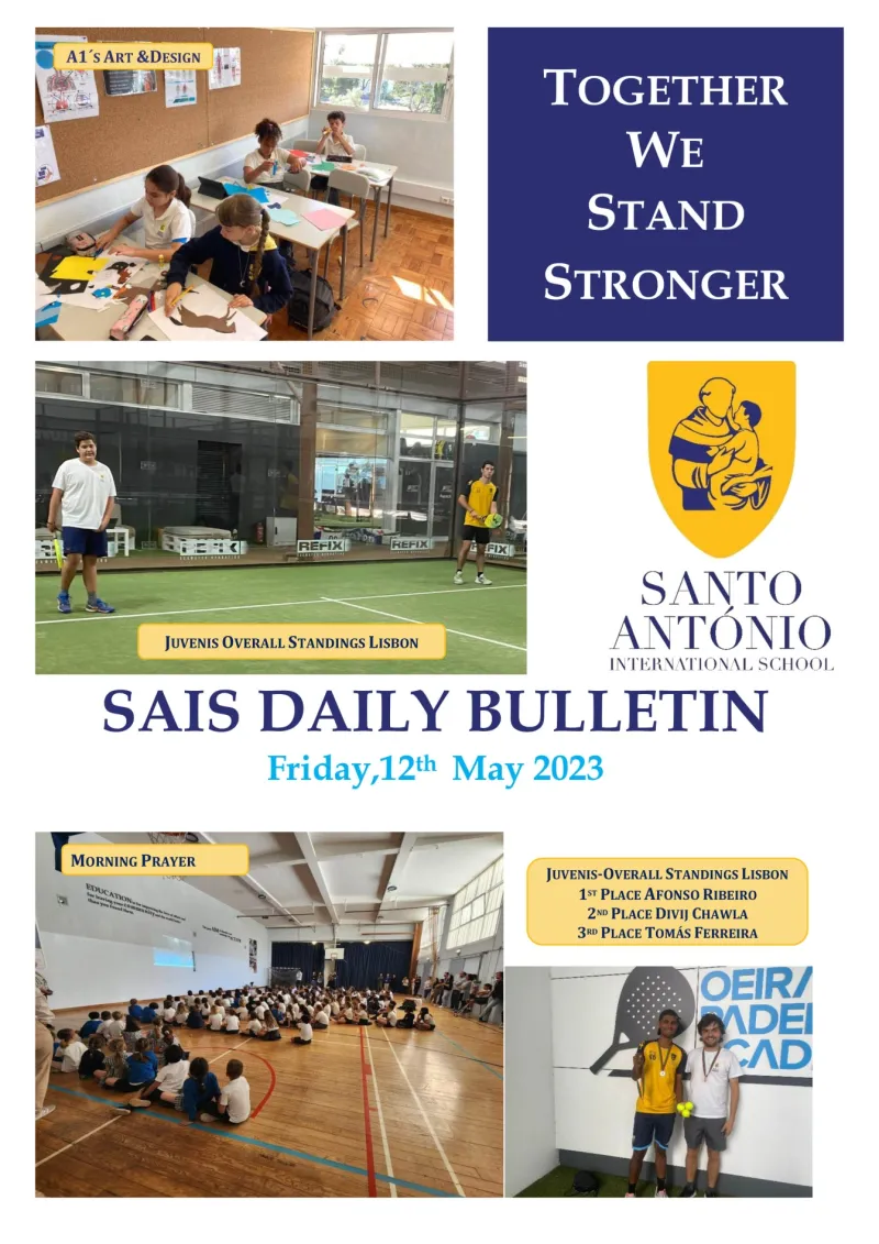 Daily bulletin  12TH MAYSAIS