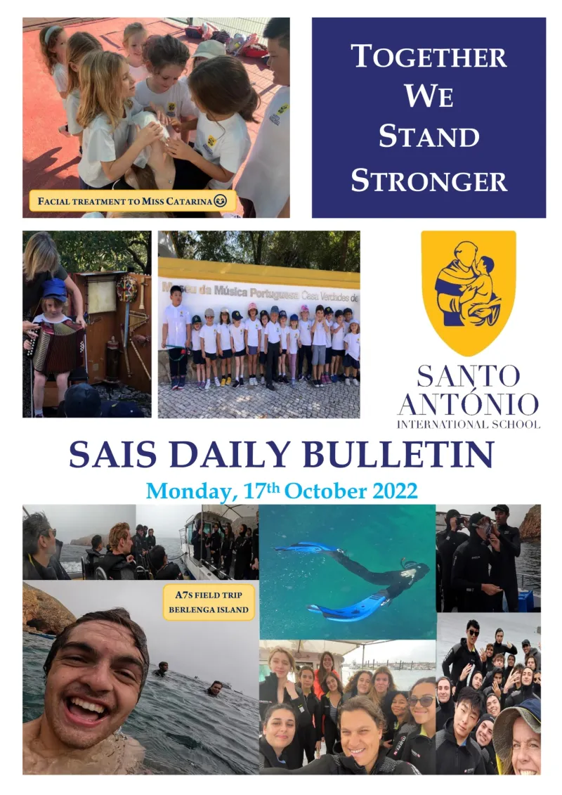 Daily bulletin 17 October Monday SAIS